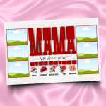 Mother's Day Photo Collage Drag and Drop Frames